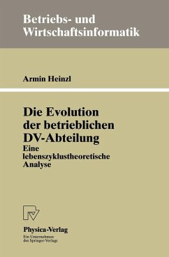Die Evolution der betrieblichen DV-Abteilung (eBook, PDF) - Heinzl, Armin