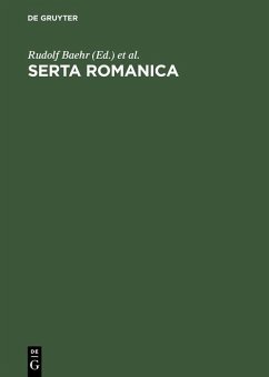 Cover Serta Romanica (eBook, PDF)