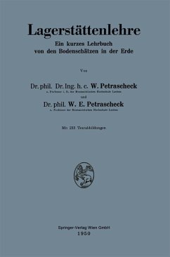 Lagerstättenlehre (eBook, PDF) - Petrascheck, Wilhelm; Petrascheck, Walther Emil