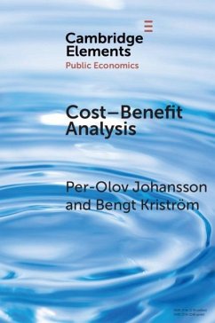 Cost-Benefit Analysis (eBook, ePUB) - Johansson, Per-Olov