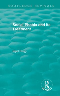 School Phobia and its Treatment (1987) (eBook, ePUB) - Blagg, Nigel