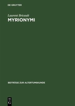 Myrionymi (eBook, PDF) - Bricault, Laurent