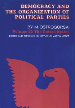 Cover Democracy and the Organization of Political Parties (eBook, ePUB)