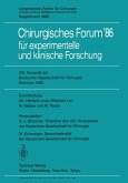 103. Kongreß der Deutschen Gesellschaft für Chirurgie München, 23.-26. April 1986 (eBook, PDF)