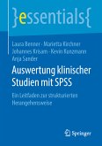 Auswertung klinischer Studien mit SPSS (eBook, PDF)