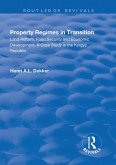 Property Regimes in Transition, Land Reform, Food Security and Economic Development: A Case Study in the Kyrguz Republic (eBook, PDF)