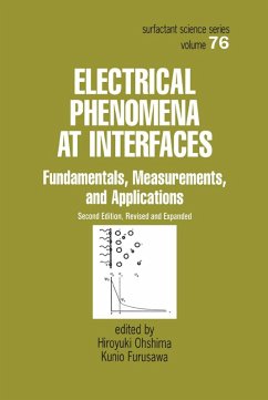 Cover Electrical Phenomena at Interfaces (eBook, ePUB)