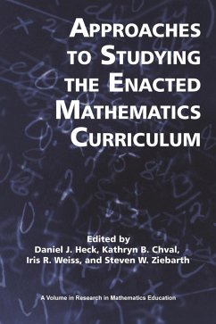 Cover Approaches to Studying the Enacted Mathematics Curriculum (eBook, ePUB)