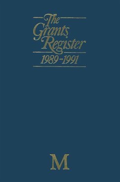 The Grants Register 1989-1991 (eBook, PDF)