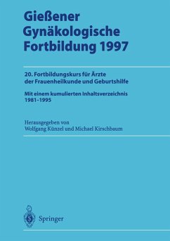 Gießener Gynäkologische Fortbildung 1997 (eBook, PDF)