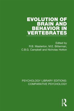 Evolution of Brain and Behavior in Vertebrates (eBook, PDF)