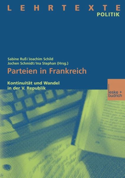Parteien in Frankreich (eBook, PDF)