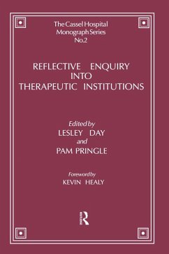 Cover Reflective Enquiry into Therapeutic Institutions (eBook, PDF)