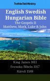 English Swedish Hungarian Bible - The Gospels II - Matthew, Mark, Luke & John (eBook, ePUB)