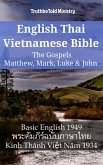 English Thai Vietnamese Bible - The Gospels - Matthew, Mark, Luke & John (eBook, ePUB)