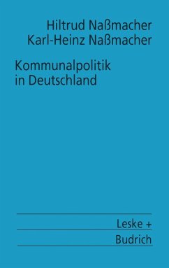 Kommunalpolitik in Deutschland (eBook, PDF) - Nassmacher, Hiltrud; Naßmacher, Karl-Heinz