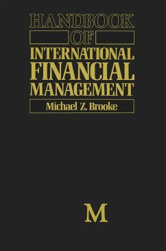 Handbook of International Financial Management (eBook, PDF) - Brooke, Michael Z