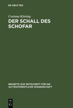 Der Schall des Schofar (eBook, PDF) - Körting, Corinna