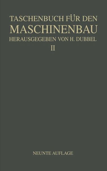 Taschenbuch für den Maschinenbau (eBook, PDF) Taschenbuch für den Maschinenbau (eBook, PDF)