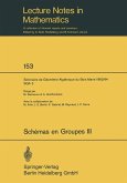 Schemas en Groupes. Seminaire de Geometrie Algebrique du Bois Marie 1962/64 (SGA 3) (eBook, PDF)