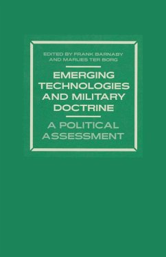 Emerging Technologies and Military Doctrine (eBook, PDF) - Barnaby, Frank; Borg, Marlies Ter