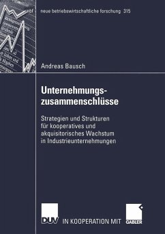 Unternehmungszusammenschlüsse (eBook, PDF) - Bausch, Andreas