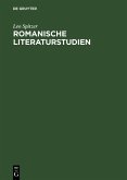 Romanische Literaturstudien (eBook, PDF)