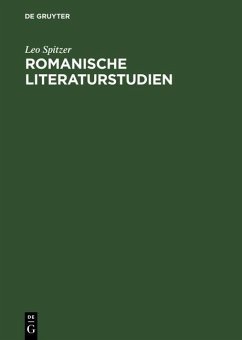 Romanische Literaturstudien (eBook, PDF) - Spitzer, Leo
