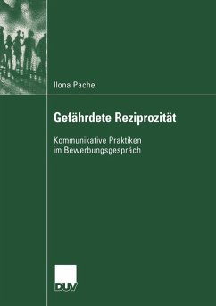 Cover Gefährdete Reziprozität (eBook, PDF)