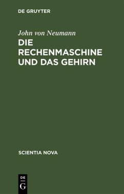 Cover Die Rechenmaschine und das Gehirn (eBook, PDF)