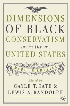 Dimensions of Black Conservatism in the United States (eBook, PDF)