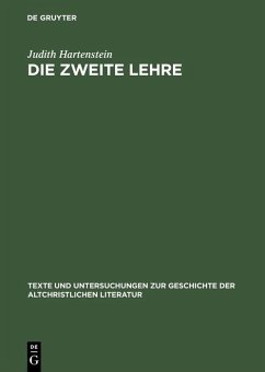 Die Zweite Lehre (eBook, PDF) - Hartenstein, Judith