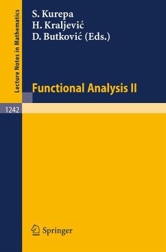 Cover Functional Analysis II (eBook, PDF)