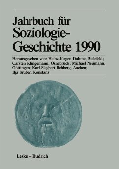 Cover Jahrbuch für Soziologiegeschichte 1990 (eBook, PDF)