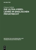 Die Ultra-Vires-Lehre im englischen Privatrecht (eBook, PDF)