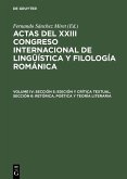 Sección 5: Edición y crítica textual. Sección 6: Retórica, poética y teoría literaria (eBook, PDF)