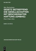 Max Hachenburg: Gesetz betreffend die Gesellschaften mit beschränkter Haftung (GmbHG) §§ 35-52 (eBook, PDF)