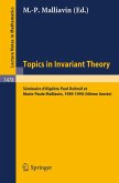 Topics in Invariant Theory (eBook, PDF)