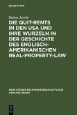 Die Quit-Rents in den USA und ihre Wurzeln in der Geschichte des englisch-amerikanischen Real-Property-Law (eBook, PDF)