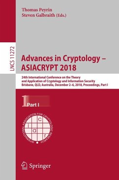 Cover Advances in Cryptology - ASIACRYPT 2018