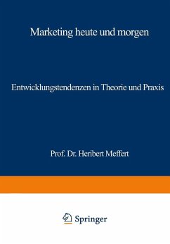 Cover Marketing heute und morgen (eBook, PDF)