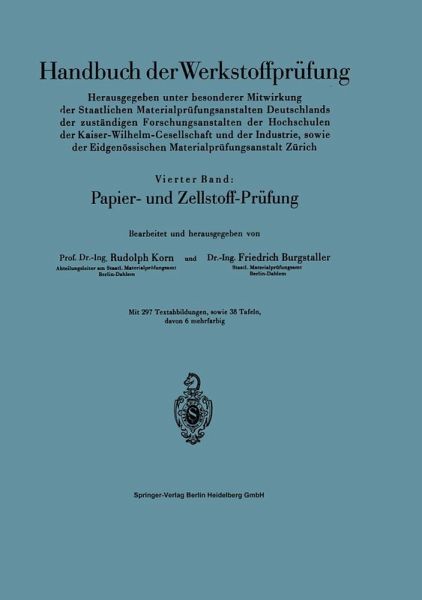 Papier- und Zellstoff-Prüfung (eBook, PDF) Papier- und Zellstoff-Prüfung (eBook, PDF)