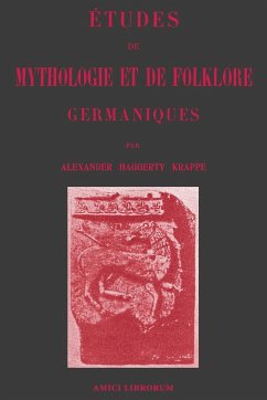 Études de Mythologie et de Folklore germaniques - Haggerty Krappe, Alexander