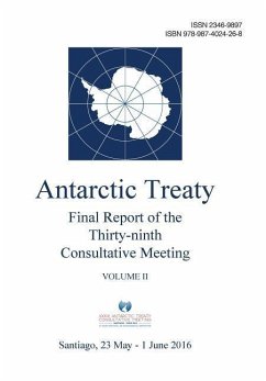 Final Report of the Thirty-ninth Antarctic Treaty Consultative Meeting - Volume II - Consultative Meeting, Antarctic Treaty