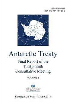 Final Report of the Thirty-ninth Antarctic Treaty Consultative Meeting - Volume I - Consultative Meeting, Antarctic Treaty