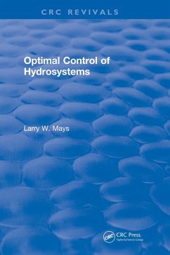 Optimal Control of Hydrosystems (eBook, PDF) - Mays, Larry W.