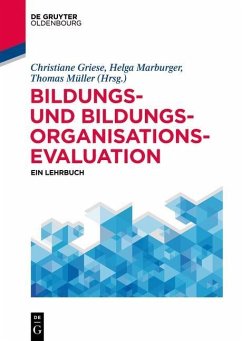 Bildungs- und Bildungsorganisationsevaluation (eBook, ePUB)