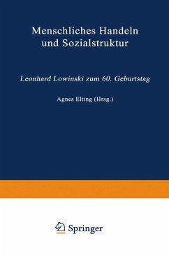 Cover Menschliches Handeln und Sozialstruktur (eBook, PDF)
