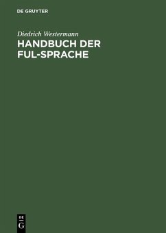 Cover Handbuch der Ful-Sprache (eBook, PDF)
