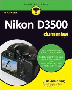 Nikon D3500 For Dummies - King, Julie Adair